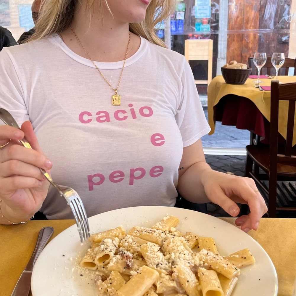 Reformation cacio e pepe tee